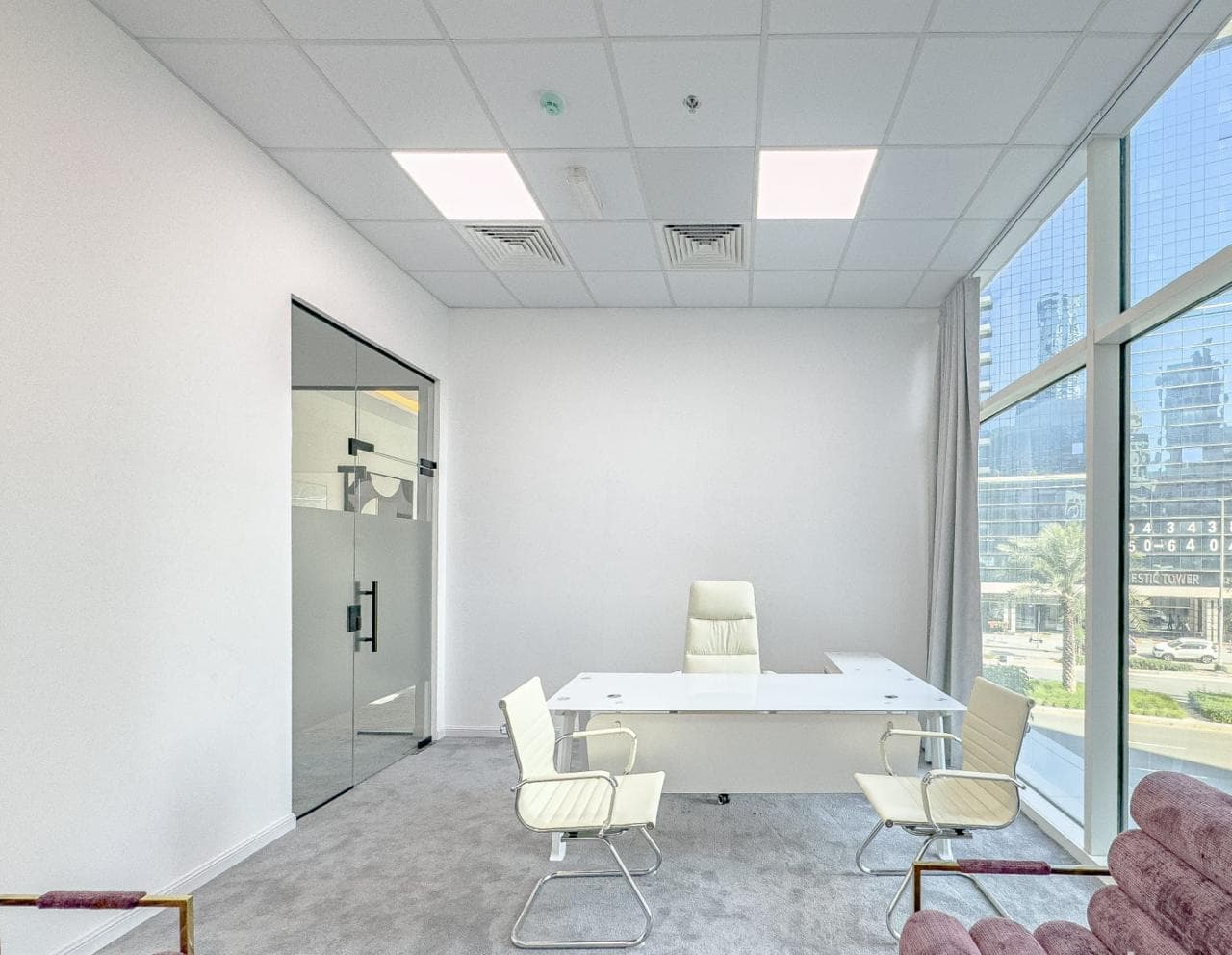 Alghafat office interior in Dubai